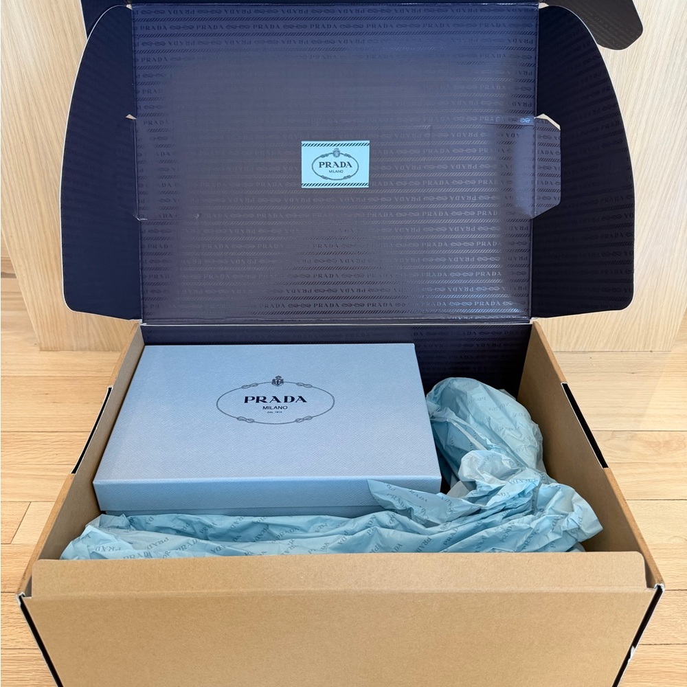 Prada Women's Red Satin Pumps - Picture 8 of 10